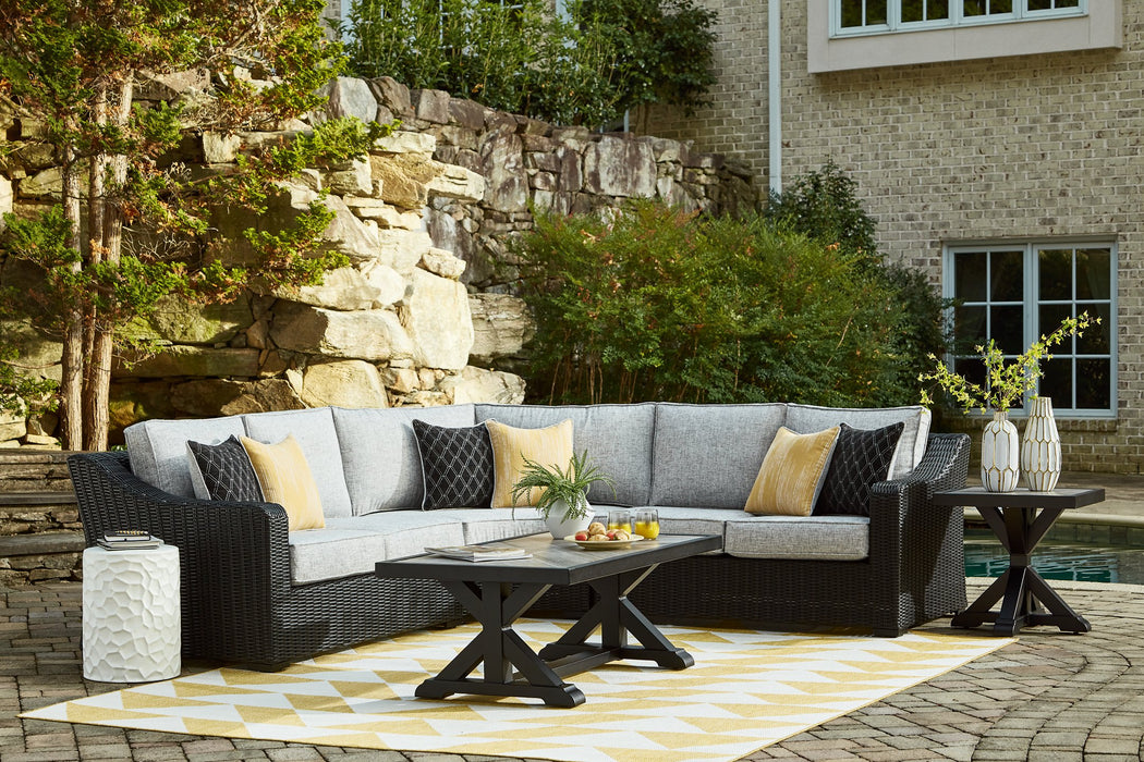 Beachcroft Outdoor Sectional - Furniture 4 Less (Jacksonville, NC)