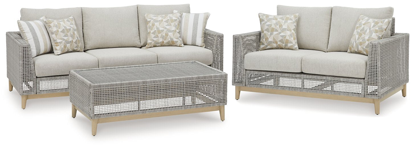 Seton Creek Outdoor Seating Set - Furniture 4 Less (Jacksonville, NC)