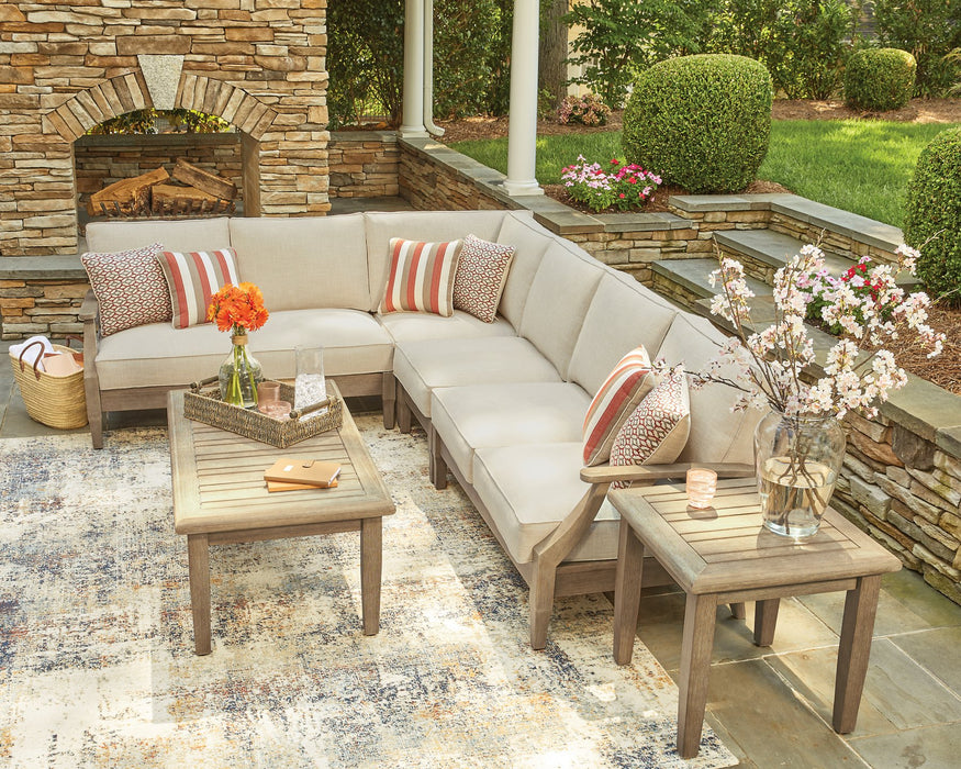 Clare View Outdoor Sectional - Furniture 4 Less (Jacksonville, NC)