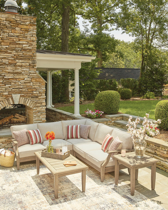 Clare View Outdoor Sectional - Furniture 4 Less (Jacksonville, NC)