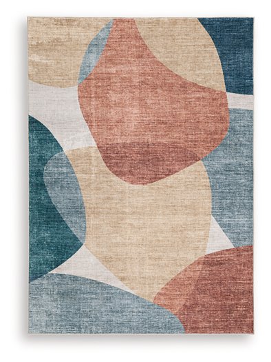 Chanleigh Washable 5' x 7' Area Rug - Furniture 4 Less (Jacksonville, NC)