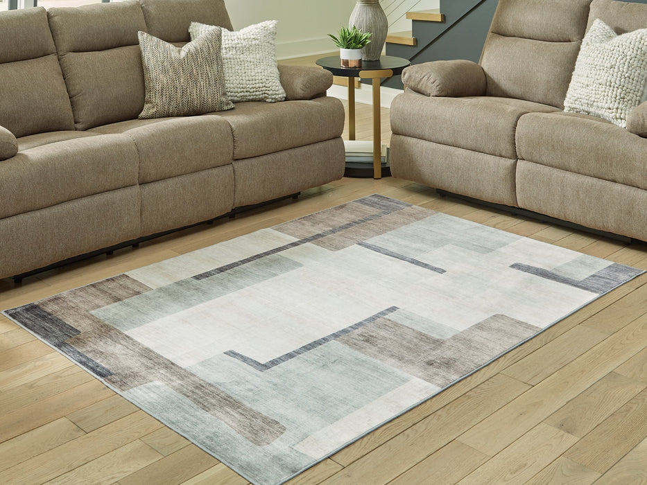 Larkport Washable Area Rug - Furniture 4 Less (Jacksonville, NC)
