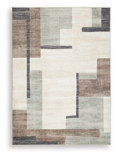 Larkport Washable Area Rug - Furniture 4 Less (Jacksonville, NC)