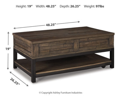 Johurst Coffee Table with Lift Top - Furniture 4 Less (Jacksonville, NC)