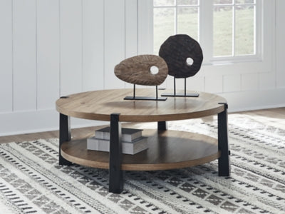 Ridgester Coffee Table - Furniture 4 Less (Jacksonville, NC)