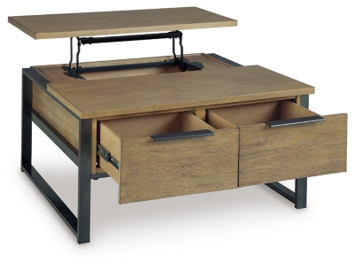 Montia Lift-Top Coffee Table - Furniture 4 Less (Jacksonville, NC)