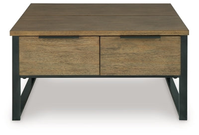 Montia Lift-Top Coffee Table - Furniture 4 Less (Jacksonville, NC)