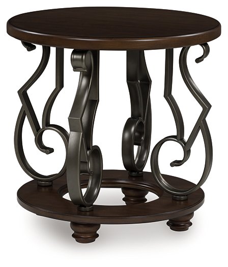 Frallyn End Table - Furniture 4 Less (Jacksonville, NC)