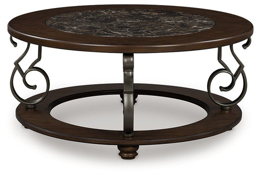 Frallyn Coffee Table - Furniture 4 Less (Jacksonville, NC)