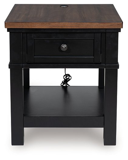 Wildenauer End Table - Furniture 4 Less (Jacksonville, NC)