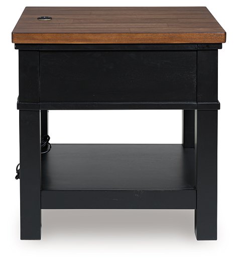 Wildenauer End Table - Furniture 4 Less (Jacksonville, NC)