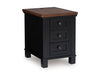 Wildenauer Chairside End Table - Furniture 4 Less (Jacksonville, NC)