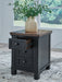 Wildenauer Chairside End Table - Furniture 4 Less (Jacksonville, NC)