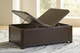Breckington Coffee Table With Storage - Furniture 4 Less (Jacksonville, NC)