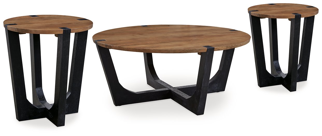 Hanneforth Occasional Table Set - Furniture 4 Less (Jacksonville, NC)