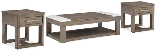 Loyaska Occasional Table Set - Furniture 4 Less (Jacksonville, NC)