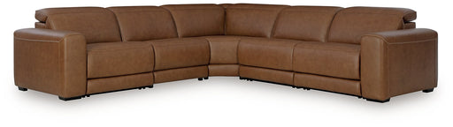 Magic Man 5-Piece Power Reclining Sectional - Furniture 4 Less (Jacksonville, NC)