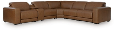 Magic Man 5-Piece Power Reclining Sectional - Furniture 4 Less (Jacksonville, NC)