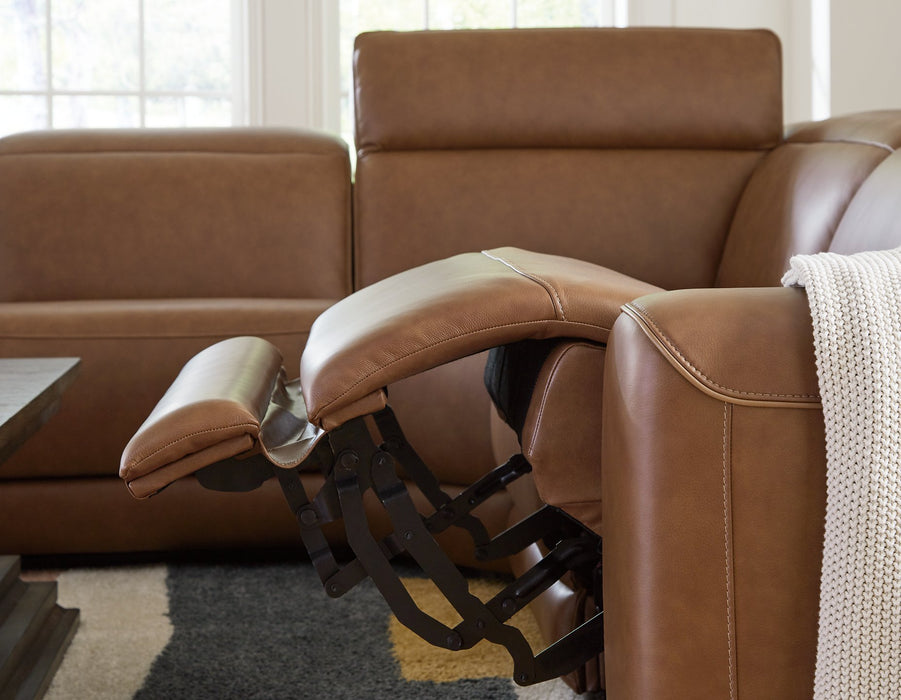 Magic Man 5-Piece Power Reclining Sectional - Furniture 4 Less (Jacksonville, NC)