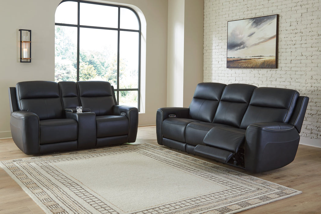 5Z-Comfort Power Reclining Living Room Set - Furniture 4 Less (Jacksonville, NC)