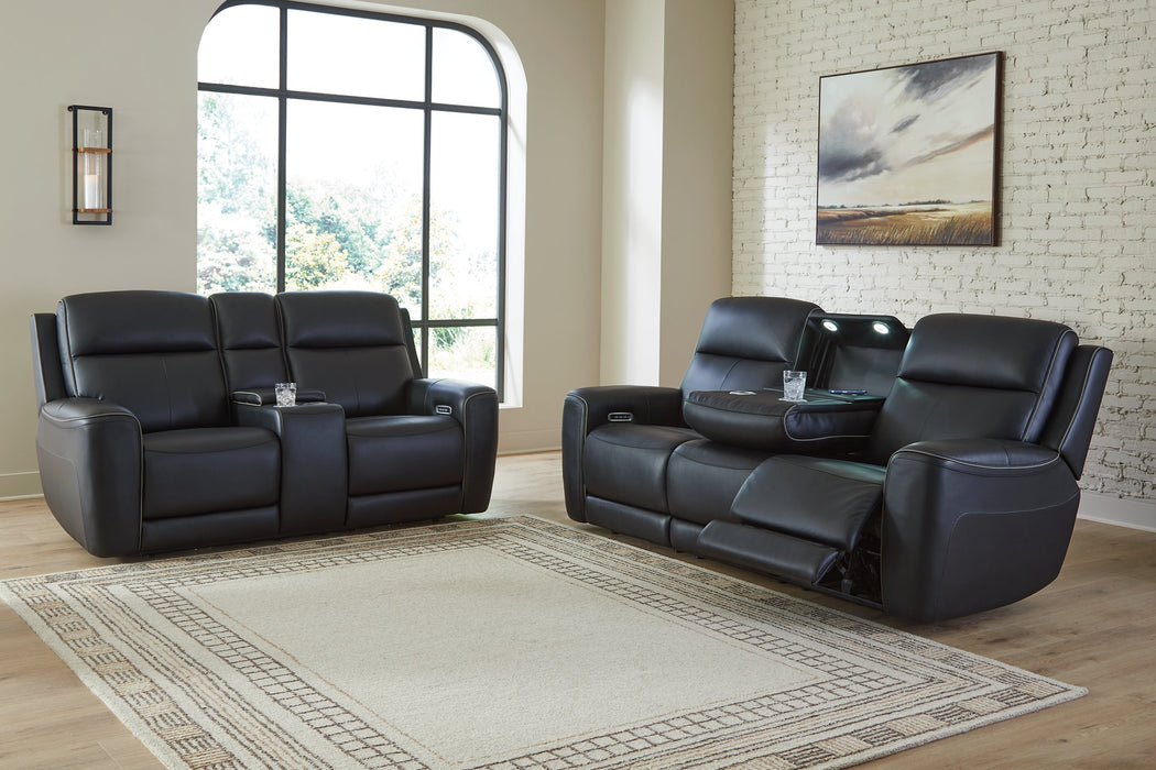 5Z-Comfort Power Reclining Living Room Set - Furniture 4 Less (Jacksonville, NC)