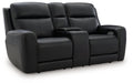 5Z-Relaxation Power Reclining Loveseat with Console - Furniture 4 Less (Jacksonville, NC)