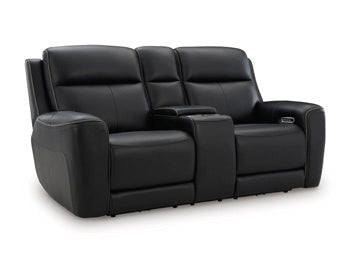 5Z-Relaxation Power Reclining Loveseat with Console - Furniture 4 Less (Jacksonville, NC)