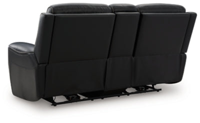 5Z-Relaxation Power Reclining Loveseat with Console - Furniture 4 Less (Jacksonville, NC)