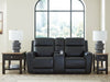 5Z-Comfort Power Reclining Loveseat with Console - Furniture 4 Less (Jacksonville, NC)