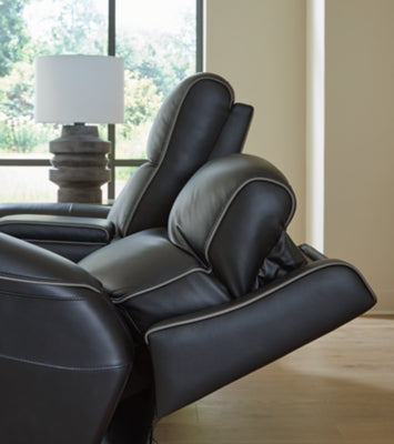 5Z-Relaxation Power Reclining Loveseat with Console - Furniture 4 Less (Jacksonville, NC)