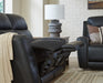 5Z-Relaxation Power Reclining Loveseat with Console - Furniture 4 Less (Jacksonville, NC)