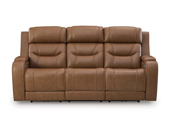 Knightington Power Reclining Sofa with Audio Seating - Furniture 4 Less (Jacksonville, NC)