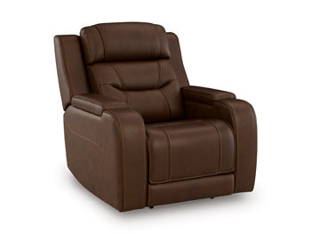 Knightington Power Recliner with Audio Seating - Furniture 4 Less (Jacksonville, NC)