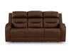 Knightington Power Reclining Sofa with Audio Seating - Furniture 4 Less (Jacksonville, NC)