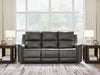 Bleckley Power Reclining Sofa - Furniture 4 Less (Jacksonville, NC)