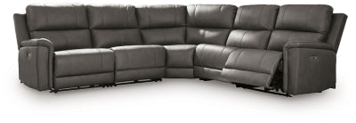 Bleckley Power Reclining Sectional - Furniture 4 Less (Jacksonville, NC)