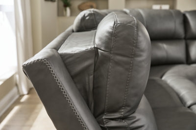 Bleckley Power Reclining Sectional - Furniture 4 Less (Jacksonville, NC)