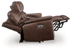 Bleckley Power Reclining Loveseat with Console - Furniture 4 Less (Jacksonville, NC)