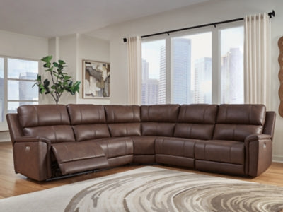Bleckley Power Reclining Sectional - Furniture 4 Less (Jacksonville, NC)