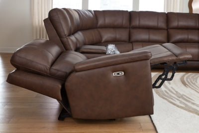 Bleckley Power Reclining Sectional - Furniture 4 Less (Jacksonville, NC)