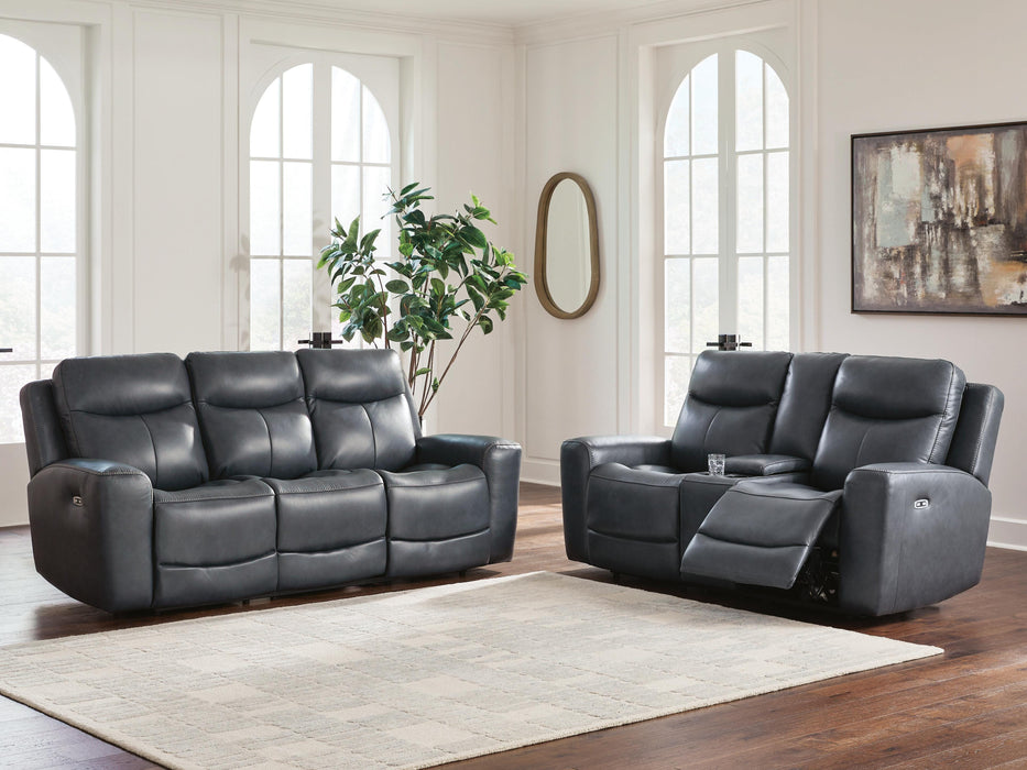 Bexhurst Reclining Living Room Set - Furniture 4 Less (Jacksonville, NC)