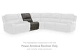 5Z - Pittson Power Reclining Sectional - Furniture 4 Less (Jacksonville, NC)