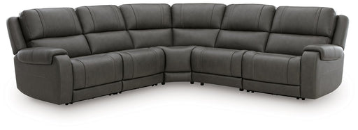 5Z - Pittson Power Reclining Sectional - Furniture 4 Less (Jacksonville, NC)
