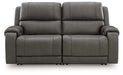 5Z - Pittson Power Reclining Sectional Loveseat - Furniture 4 Less (Jacksonville, NC)