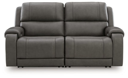 5Z - Pittson Power Reclining Sectional Loveseat - Furniture 4 Less (Jacksonville, NC)
