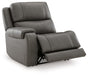 5Z - Pittson Power Reclining Sectional Loveseat with Console - Furniture 4 Less (Jacksonville, NC)