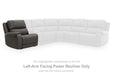 5Z - Pittson Power Reclining Sectional Loveseat with Console - Furniture 4 Less (Jacksonville, NC)