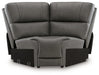 5Z - Pittson Power Reclining Sectional - Furniture 4 Less (Jacksonville, NC)