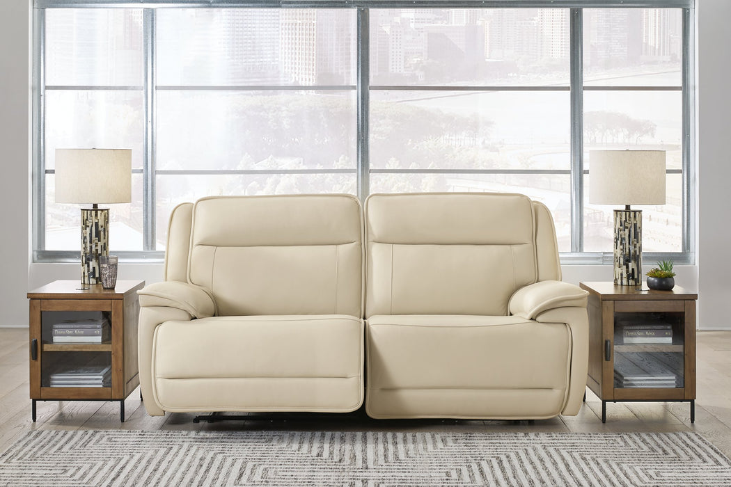 Double Deal Power Reclining Loveseat Sectional - Furniture 4 Less (Jacksonville, NC)