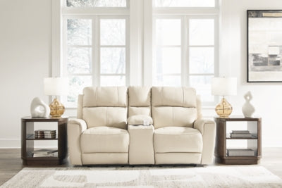Dahlmoore Power Reclining Loveseat with Console - Furniture 4 Less (Jacksonville, NC)